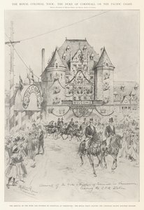 The Royal Colonial Tour, hertugen av Cornwall på Stillehavskysten